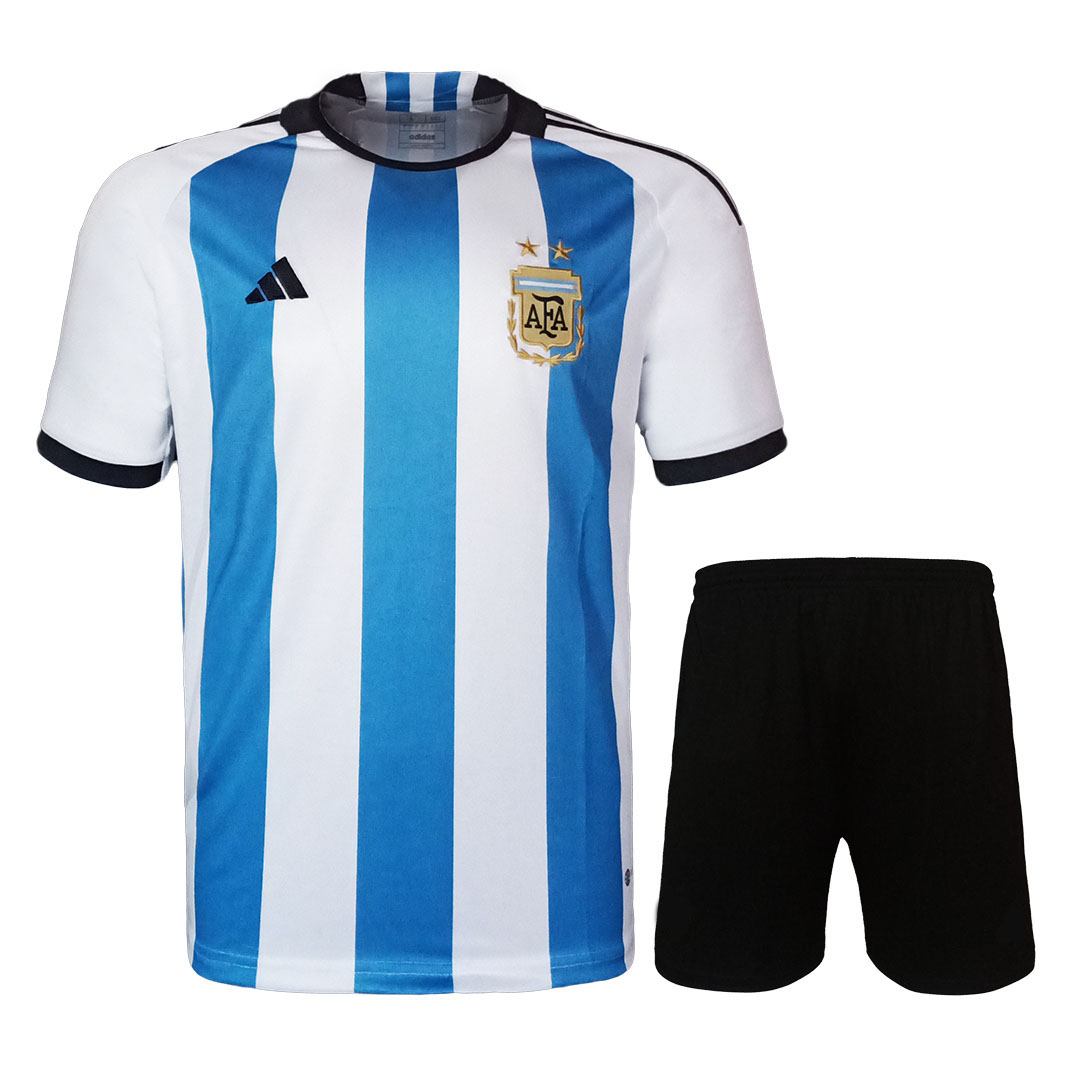 2022/23 Argentina Home Kids Soccer Jersey