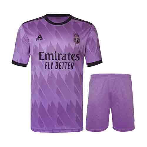 Youth Real Madrid Jersey Kit 2022/23 Away