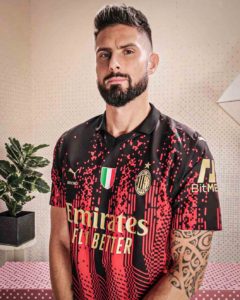 AC Milan Fourth Jersey Player Version 2022/23